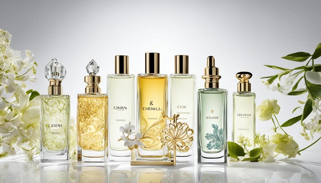 Luxury Perfumes Selection
